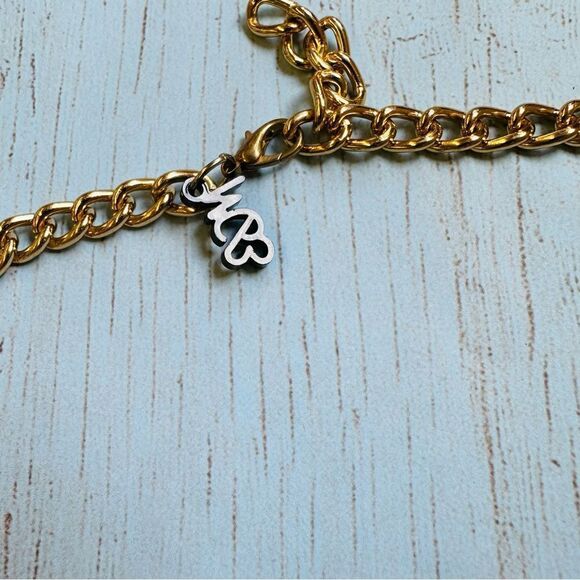 MGB Crocheted Colorful Boho Statement Necklace - Picture 3 of 4